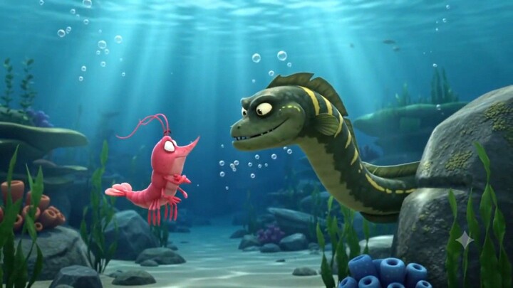 🦐🦀 **Shrimp vs. Eel… But Nobody Expected the GIANT CRABS! 😂🤣**