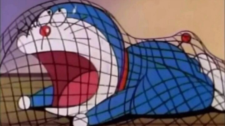 Doraemon tertangkap, sedih. Halo semuanya, saya Doraemon. Terima kasih sudah menonton. Silakan suka 