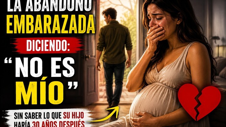 “NO ES MÍO”… La Abandonó Embarazada y 30 Años Después Todo Cambió PARTE 1