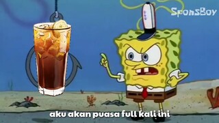 Godaan Saat Puasa | Dubbing Meme SpongeBob