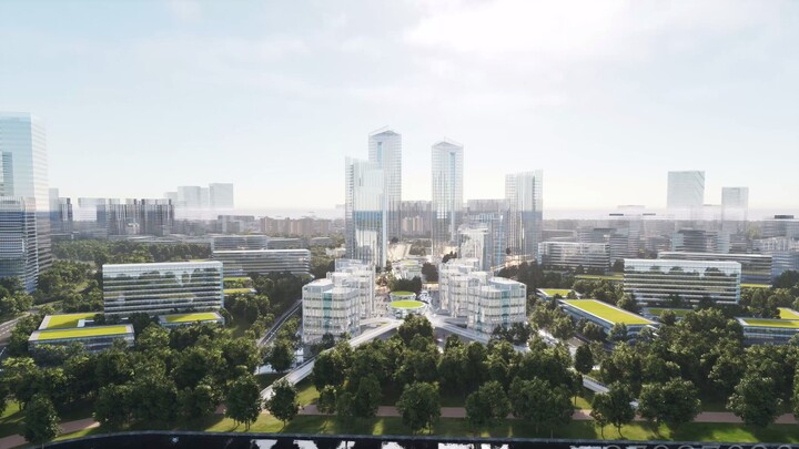 [Anime]An Overview of the Scene Created With A D5 Renderer