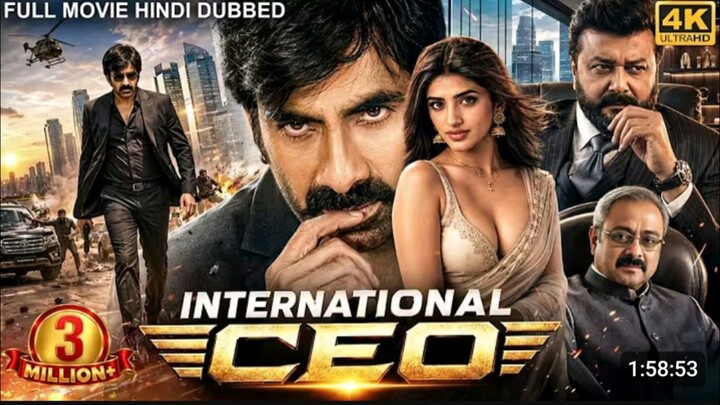 INTERNATIONAL CEO" Starring Ravi Teja, Jayaram, Sreeleela, Rajshree Nair, Mounika Reddy & Others. Ex
