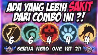 COMBO PALING SAKIT DI MAGIC CHESS ! | SEMUA HERO ONE HIT ?!!