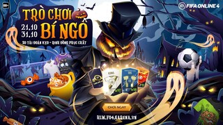 [CHÍNH THỨC MỞ CỬA] QUẨY HỘI HALLOWEEN CÙNG SỰ KIỆN TRÒ CHƠI BÍ NGÔ - FIFA ONLINE 4