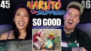 "This is slowly becoming my favorite anime" | Naruto Shippuden Reaction Ep 45-46