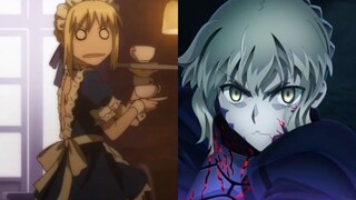 Saber glow up -Fate