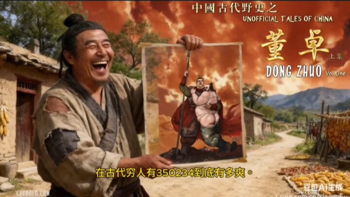 Trong thời cổ đại, người nghèo có truyện tranh về Đổng Trác thì đã phê đến mức nào?