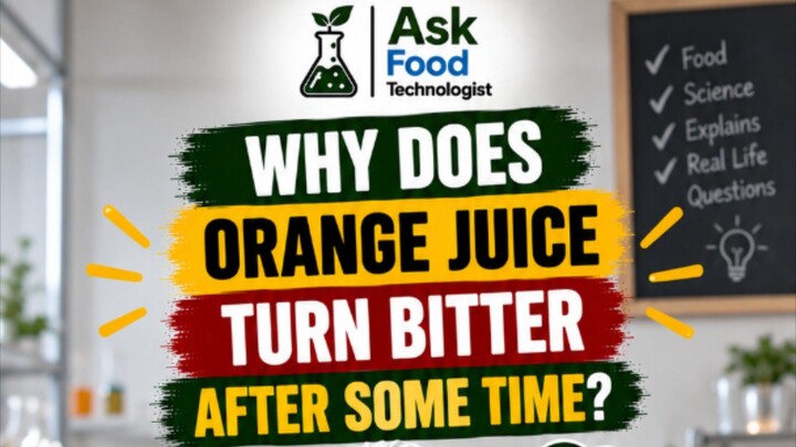 Why Does Orange Juice Turn Bitter After Some Time? 🍊😳