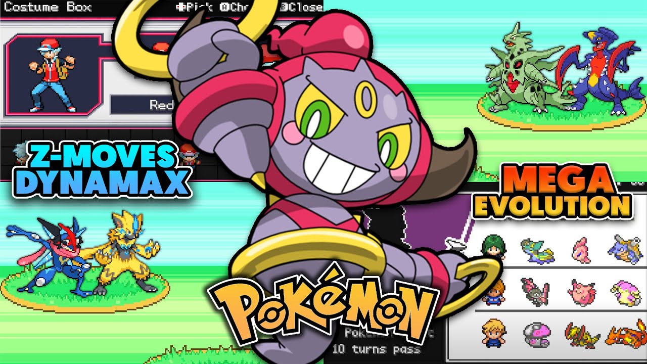 Updated] Pokemon GBA Rom Hack With Mega Evolution, Dynamax, DexNav, Exp  Share, Hisui Form, Gen 8 - BiliBili