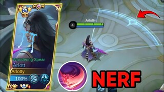 ARLOTT NEW UPDATE!! BIG NERF 😭 (i stop using arlott)