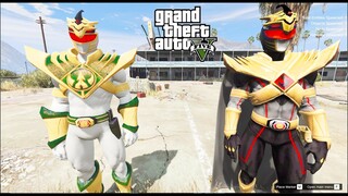 GTA 5 Mod - Biệt Đội Anh Em Siêu Nhân Đỏ Đi Thu Phục Chúa Tể Lord Drakkon