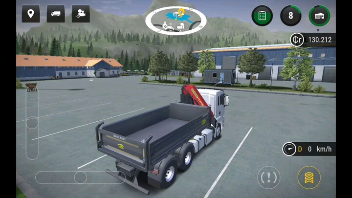 เทปูนบนหลังคา  🚧Construction Simulator 3