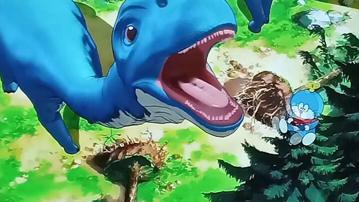 đô rê mon ở thế giới khủng long