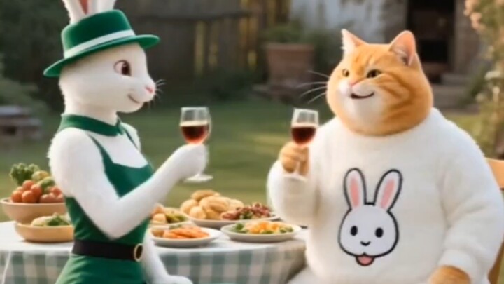 The “counterattack” of the bunny mom triggered by Fat Orange’s shaving – a beauty trap episode❗