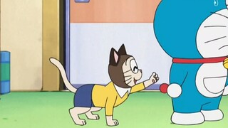 Doraemon: Nobita turned into a cat and met a friend named Meow Taro
