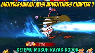 Menyelesaikan Misi Adventures Chapter 1 Dengan Musuh Kodok