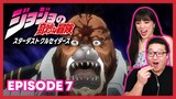 JOTARO VS MONKEY 🙊 | Jojo's Bizarre Adventure Couples Reaction Part 3 Episode 7 / 2x7
