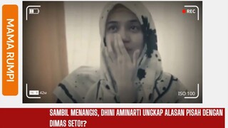 Sambil Menangis, Dhini Aminarti Ungkap Alasan Pisah Dengan Dimas Seto⁉️