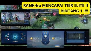 RANK-ku MENCAPAI TIER ELITE II BINTANG 1