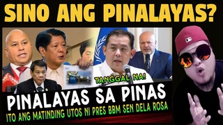 JUST NOW : Grabe to! Ginulat ang lahat sa Utos ni Pres BBM SEN DELA ROSA ROMUALDEZ REACTION VIDEO