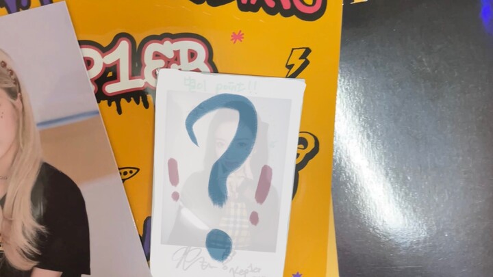 【Kep1er Album Unboxing】The ultimate lucky charm! I drew a Polaroid with an autograph—just a 0.1% cha