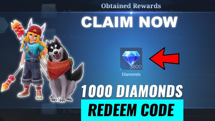 1000 DIAMONDS ML REDEEM CODE | EARN FREE DIAMOND | POPOL AND KUPA STARLIGHT SKIN GAMEPLAY