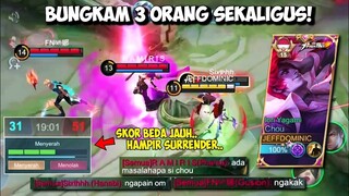 6 TAHUN MAIN ML, BARU KALI INI GW SAMPE DI CENG-IN HANABI COK!! 4ORANG FEEDER DAN HAMPIR SURRENDER😱