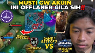 MUSTI GW AKUIN INI ORANG JAGO ‼️ OFFLANER WAJIB LIAT GAMEPLAY DIA  - PIALA PRESIDEN AE VS RBL GAME 1