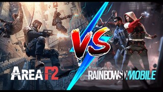 Rainbow Six Mobile VS Area F2 - Best CQB on Mobile?