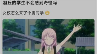 羽丘的学生不会感到奇怪吗？女校怎么来了个男同学