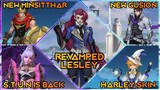 LESLEY REVAMP - S.T.U.N SKINS RETURN - MINSITTHAR REVAMP | Mobile Legends #WhatsNEXT Ep.171