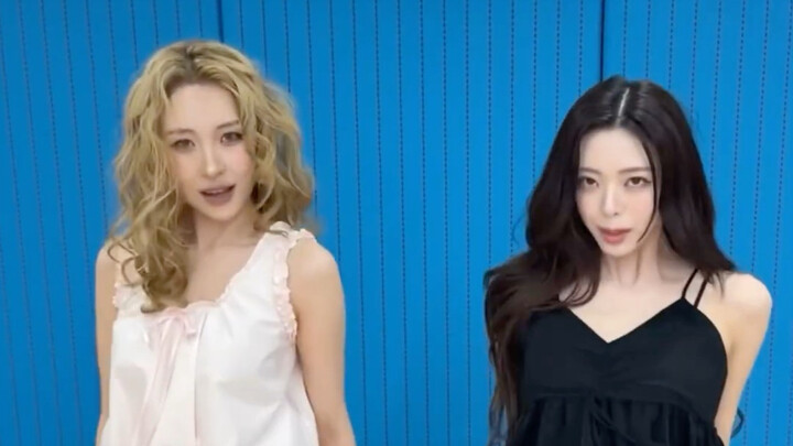 Bottle Girl collaboration! Sunmi & Shin Yuna’s “Forever July” dance challenge!