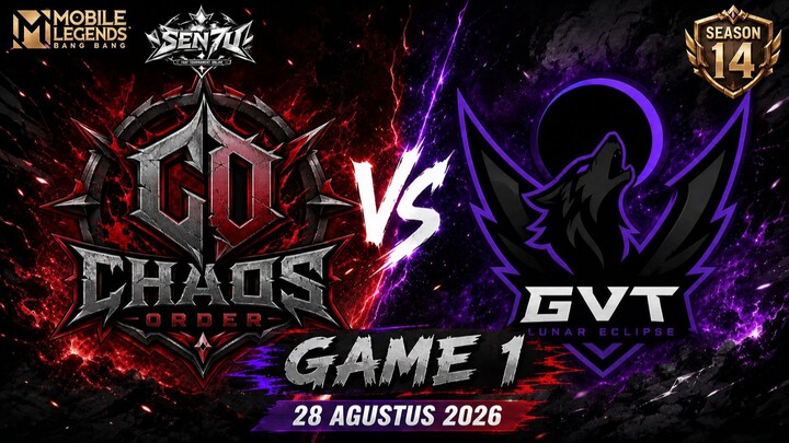 Final Game 1 - Senju Fast Tournament Season 14 - CHAOS ORDER Vs GVT LUNAR ECLIPSE