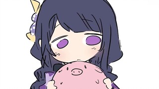 【提瓦特幼儿园】小雷神想和刚睡醒的小八重一起玩游戏【原神】