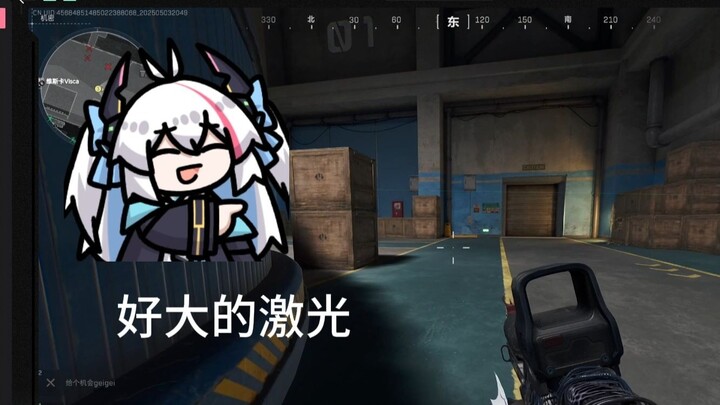让你别用绿激光你不听 你看BUG了吧