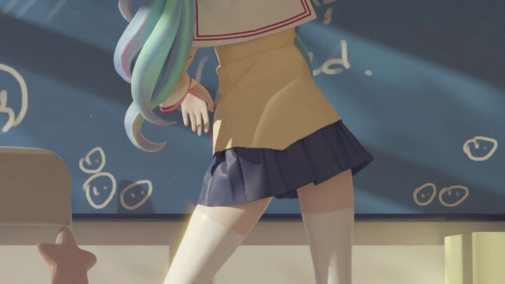 [My heart is beating fast/MMD] This may be the best-looking Hatsune Miku I have ever made.