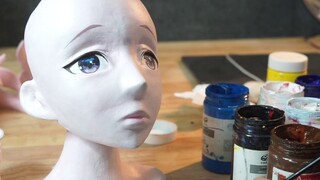 【Paper Clay】Handmade Mashu! Let's make a head