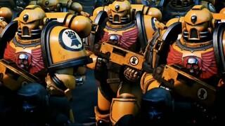 [4K60FPS] Kapal perang dan pesawat luar angkasa "Warhammer 40K CG" "The Fourth Scourge" mengaum...