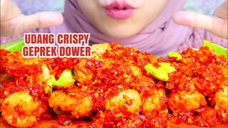 AUTO JEUDING‼️ASMR UDANG CRISPY GEPREK MERCON | ASMR MUKBANG INDONESIA