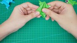 Katak kecil origami masa kecil, lompatan ini terlalu jauh!