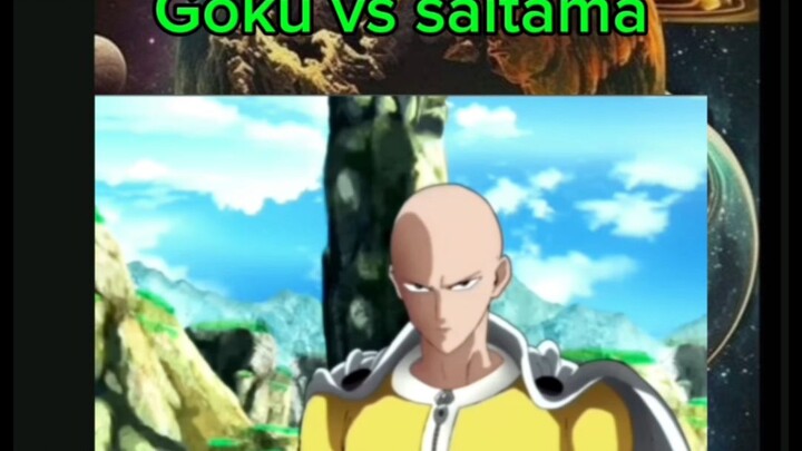 Goku vs saitama