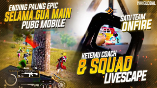 SATU TEAM LANGSUNG ON FIRE KETEMU SQUAD LIVE SCAPE !!