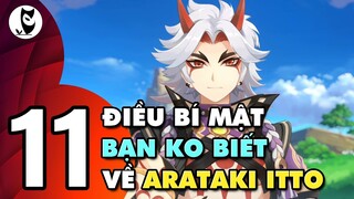 11 Bí Mật Của Itto Có Thể Bạn Chưa Biết | Giọng Hát Của Itto Top 1 Inazuma Got Talents