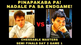 NAPILIT PA UN! Chessable Masters Artemiev VS So Semi Finals Day 2 Game 1