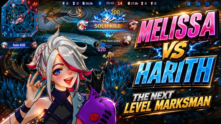 Highlight Melissa Gameplay | MLBB MOBILE LEGEND