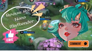 Reviuw Skin Nana Mistbender #Bestofbest #bstationmlbb