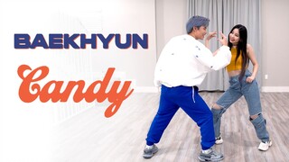 หนุ่มสาวเต้นคัฟเวอร์เพลง Candy - BAEKHYUN