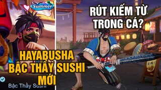 Tốp Mỡ | HAYABUSHA BẬC THẦY SUSHI MỚI: Đẹp Trait Siêu Cấp! Rút Kiếm Từ Trong... CÁ? | MLBB