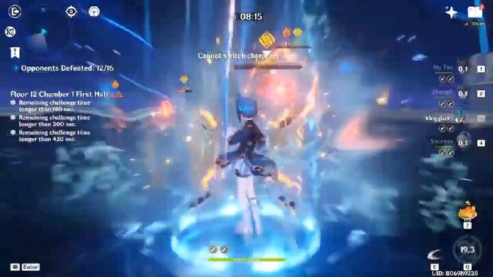 Main genshin Di spryal abyss 2,8