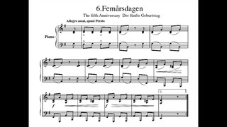 Edvard Grieg - 9 Children's Pieces (audio + sheet music)